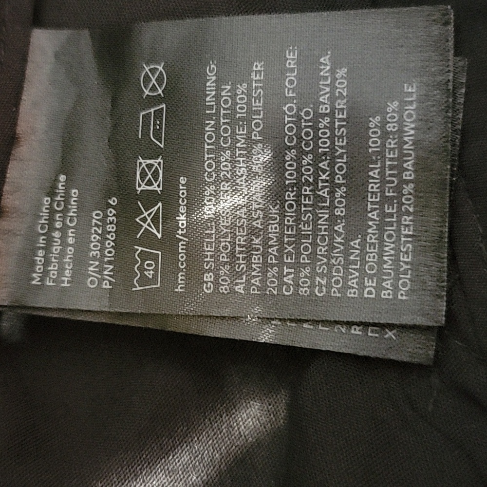H&M Divided Size M Black Mini Skirt, NEW with Tags - Picture 7 of 9